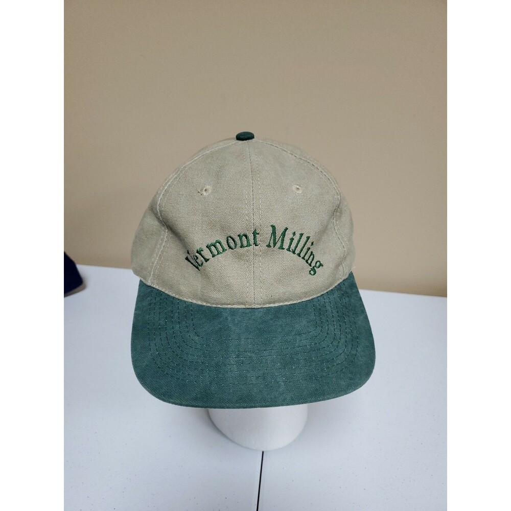 Vermont Milling Hat - Head Shot Brand Adjustable Baseball Cap